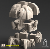 Hades Harvester 3D-printed model